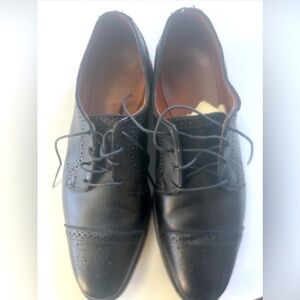 Allen Edmonds 2023 Black Leather Cap Toe Oxford Dress Shoes Size: 11.5D.